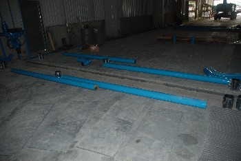 Tuyauterie d'aspiration de l'abrasif pr�-coup�e en usine